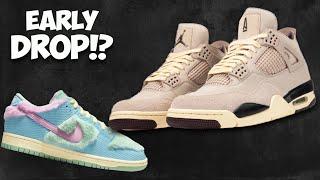 A Ma Maniere 4s Dropping EARLY?! Verdy SB Dunks BEYOND LIMITED & Raffles Opening!