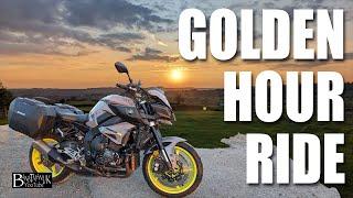 Golden Hour. An evening Peak District ride aboard a Yamaha MT10