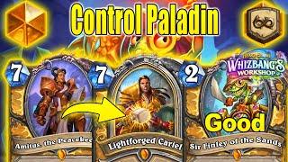 NEW Control Paladin Deck After Nerfs is Great Again To Play At Whizbang's Workshop | Hearthstone