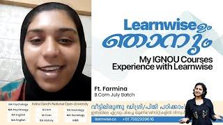 104 I Learnwise Feedbacks | My Experience With Learnwise | IGNOU Courses | Kerala's no.1 IGNOU App