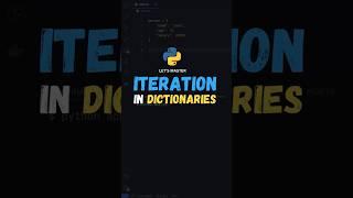 Master Iteration in Python Dictionaries  #python #programming #learnpython #code #coding