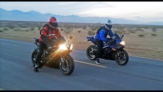 Suzuki GSXR vs Yamaha R6 - Was ist schneller und besser?