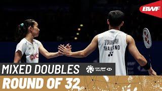 YONEX All England Open 2025 | Goh/Lai (MAS) [1] vs. Puavaranukroh/Paewsampran (THA) | R32