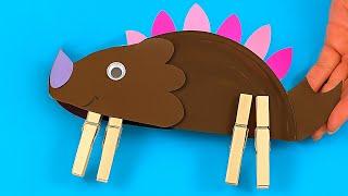 DIY Hippopotamus Craft for Kids | Fun & Easy Paper Plate Hippo #diy #craft #craftyfun #kids