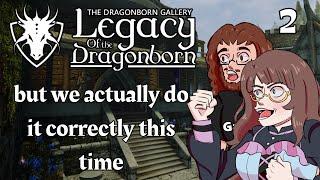 David and Eebee Attempt Legacy of the Dragonborn, Correctly (Citation Needed): PART 2 (LOTD w/ I+E)