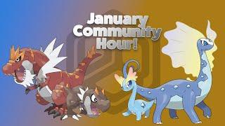 January Community Hour! - Resolutions, Fossils, and Impressions!