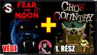 A FARKAS ÉS A VARJÚ KELLEMETLEN MESÉJE | Fear the Moon + Crow Country - Senshi