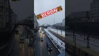 Berlin train S-Bahn by Funkturm #sbahn  #bvg #berlin  #deutschland #germany #subscribe #train