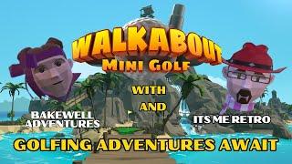 Exciting Mini Golf Adventure with Its Me Retro & Bakewell