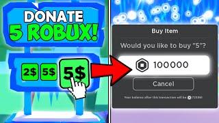 Scamming ROBUX from SCAMMERS! (Pls Donate )