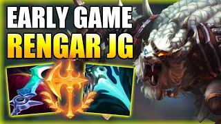 HOW TO PLAY RENGAR JUNGLE EARLY GAME CONSISTENTLY - Season 11 Rengar Guide - League of Legends