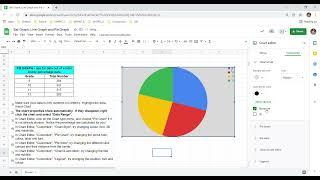 Making a Pie Graph in Google Sheets