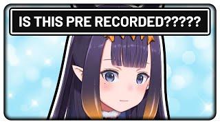 Ina, is this stream pre-recorded? 【Hololive EN】