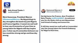 Tinubu And Macron Share Friendly Words In Pidgin + More | Trending Stories