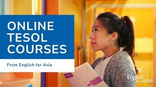 Online TEFL Courses with Trinity CertTESOL content  | English for Asia