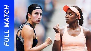 Sloane Stephens vs Anastasija Sevastova in a three-set thriller! | US Open 2017 Quarterfinal