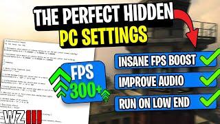 *BEST* Warzone Hidden PC Settings That DOUBLE Performance & FPS!  (Advanced Settings)