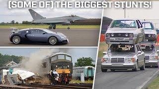  LIVE: 75 Minutes Of The Most Insane Stunts | Top Gear Classic