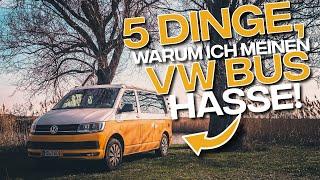 5 Dinge, die ich an meinem VW Bus hasse & was ich dagegen mache