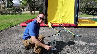 ZUMRO Air Shelter Systmes : TDL (Technical Decon Line) Training Video