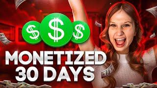 How to Get Monetized on YouTube in 30 Days