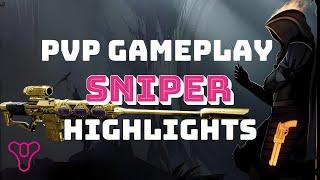 Destiny 2 PVP Sniper Gameplay Highlights Crucible Trials Vol.  1