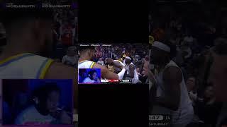 Lakers Fan REACTS To LeBron James goes crowd surfing and the fans loved it vs Pelicans 