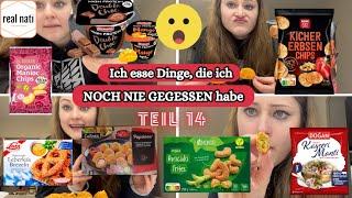 OHAA WIE KRASS  Ich esse Dinge, die ich noch nie gegessen habe  Teil 14  Food Challenge