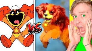 CATNAP vs VIDA REAL! TODOS os PERSONAGENS de POPPY PLAYTIME 3 na VIDA REAL! Smiling Critters