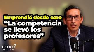 Fue profesor de academia y fundó colegio Saco Oliveros / Wilmer Carrasco