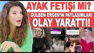 Gülben Ergen ayak paylaşımlarına olay yorum! Hoşuna gitti, paylaştı! 'Olgun ve dolgun...!!!'