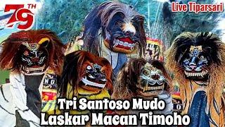 Singobarong Tri Santoso Mudo feat Laskar Macan Timoho live Tiparsari Tratemulyo