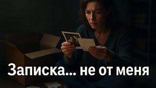 Я нашла коробку с нашими фото. А там — записка… не от меня.