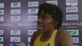 Marileidy Paulino Felt Good But Not Happy With Time After Shanghai 400m Win in 50.89 (In Spanish)