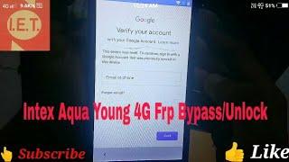 Intex Aqua Young 4G Frp Bypass/Unlock || Easy Method 2019 || NIET Mobile Institute