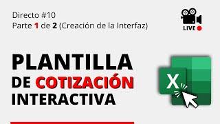 Cómo Hacer una Plantilla de Cotización Interactiva en Excel con Impresión en PDF (Parte 1 de 2)