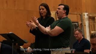 Tosca: In Rehearsal