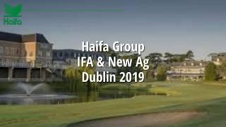 Haifa at the New Ag International and IFA events, Dublin 2019