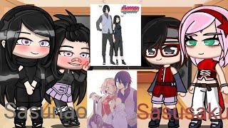 Sasunao react to themselves and Uchiha familly ||Short||