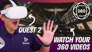 How To Watch Your Own 360 Videos On Oculus Quest 2 | Tutorial