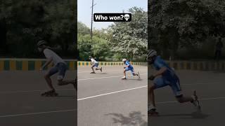 who won? #skate#roadskating #rollerblading