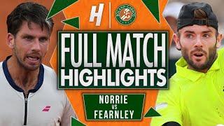 Cameron Norrie vs Jacob Fearnley - FULL Match Highlights - Third Round | Roland Garros 2025
