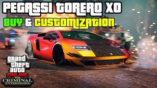 HOW I BUY PEGASSI TORERO XO CUSTOMIZATION - GTA 5 ONLINE THE CRIMINAL ENTERPRISES