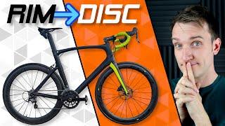 Converting Rim Brake to Disc Brake