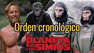 RESUMEN y ORDEN CRONÓLOGICO de TODAS las películas del PLANETA DE LOS SIMIOS