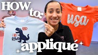 How I Make Applique Kids Shirts for My Etsy Shop 4th of July Themed