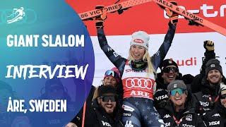 Mikaela SHIFFRIN | "It's just a spectacular day"  | Åre | FIS Alpine