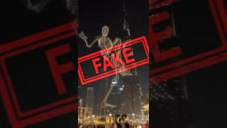 Viral SKELETON Drone Show DEBUNKED  #droneshow #fake