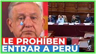  El MOMENTO en el que el CONGRESO de PERÚ DECLARA "PERSONA NON GRATA" a AMLO: "LIBERA A LOS NARCOS"