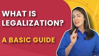 What is Legalization? A Basic Guide